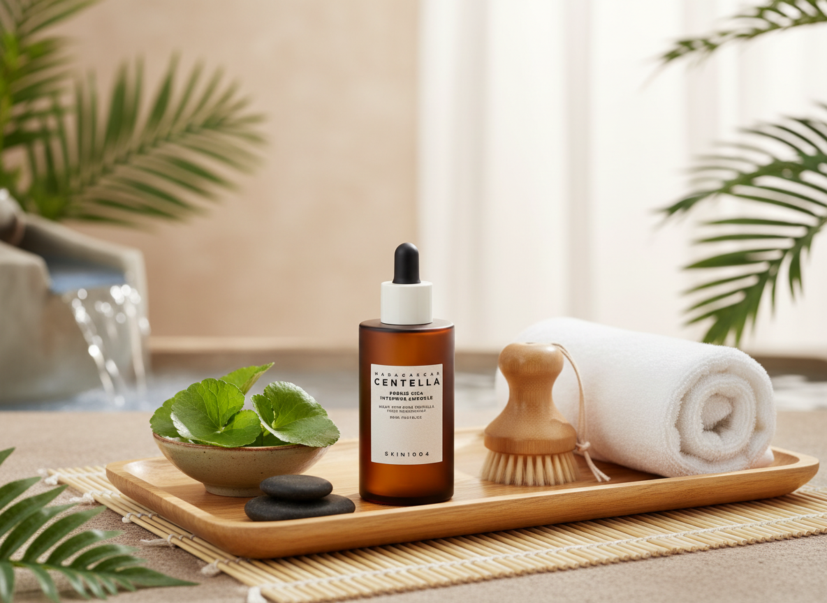 SKIN1004 - MADAGASCAR CENTELLA PROBIO-CICA INTENSIVE AMPOULE - Intenzivní regenerační ampule s fermentovanou centellou a ceramidy 95 ml