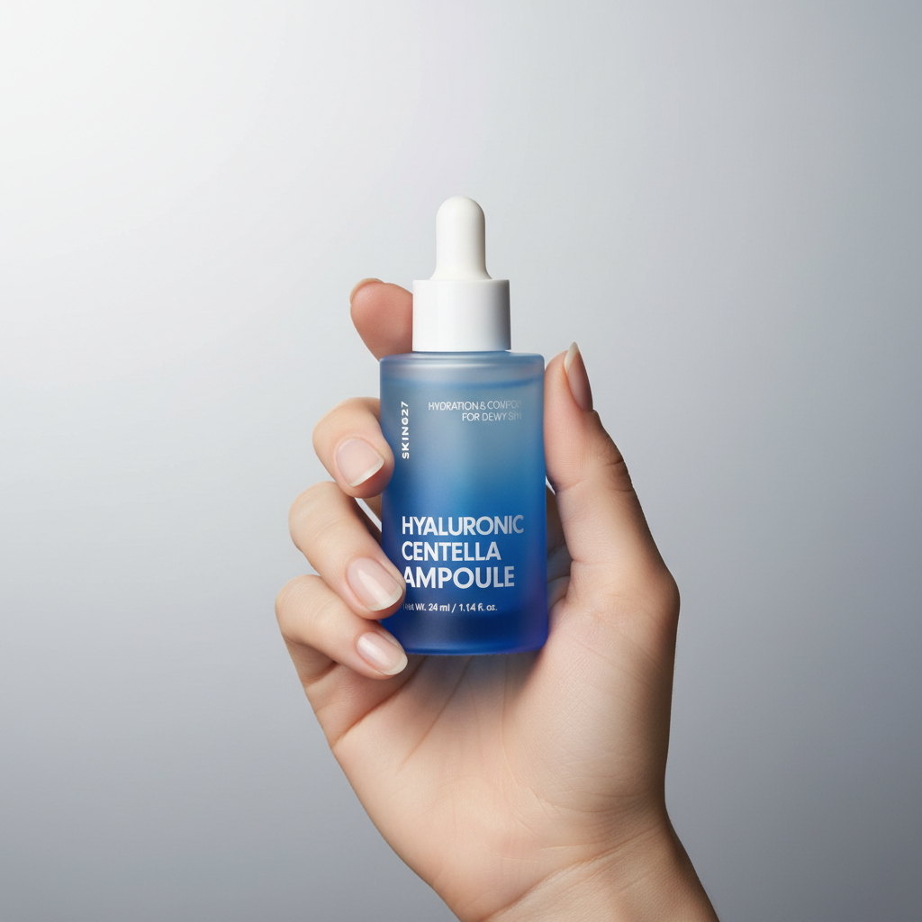 SKIN627 - Hyaluronic Centella Ampoule - Intenzivně hydratační a zklidňující sérum 34 ml