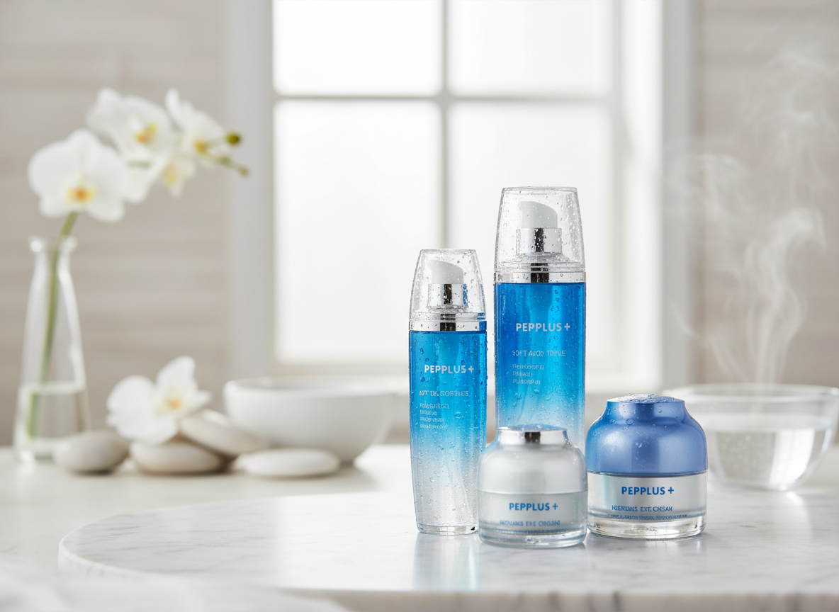 PEPPLUS+ - PREMIUM SPECIAL GIFT SET - Luxusní peptidová sada pro kompletní omlazení pleti