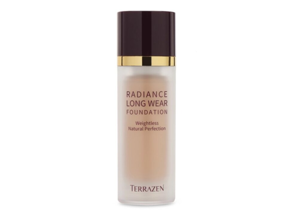 TERRAZEN - RADIANCE LONG WEAR FOUNDATION - Sametový dlouhotrvající protivráskový make-up s anti-aging složkami - Odstín 23 Natural Beige 30 ml