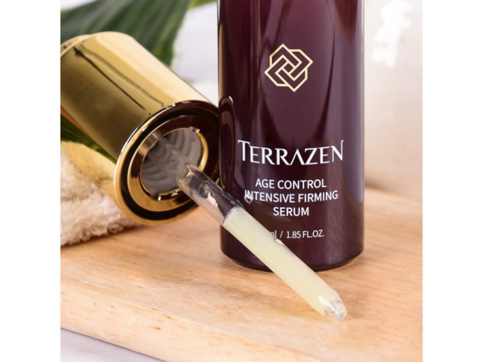 TERRAZEN - AGE CONTROL INTESIVE FIRMING SERUM - Zpevňující protivráskové pleťové sérum s kolagenem, peptidy a niacinamidem 55 ml