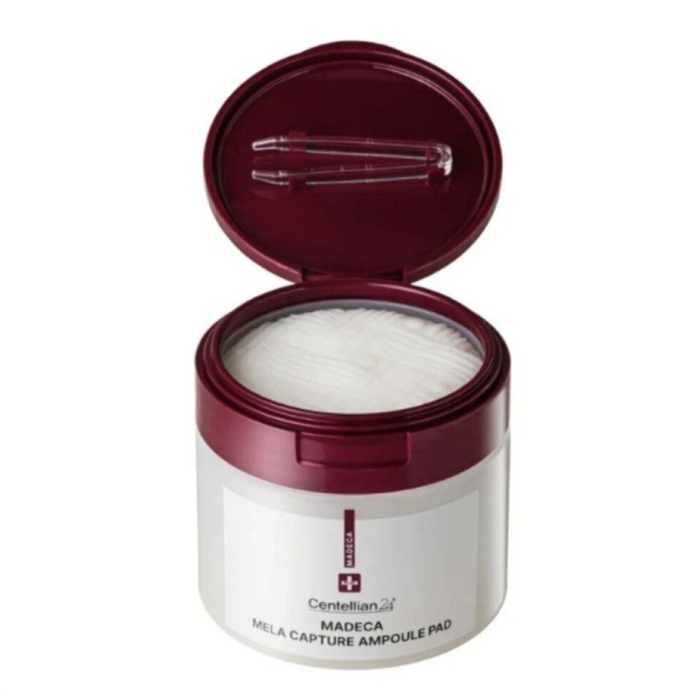 Centellian24 - Madeca Mela Capture Ampoule Pad - Ampulové polštářky s niacinamidem, glutathionem a vitamínem C proti pigmentovým skvrnám 165 ml 60 ks