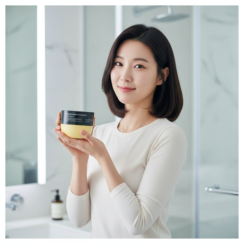 British M - Hydrate Hair Butter - Korejská vlasová maska 300 g