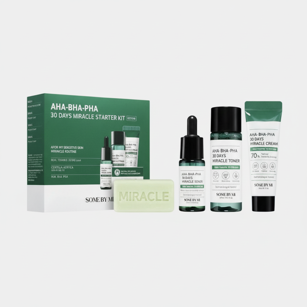 SOME BY MI – AHA-BHA-PHA Miracle Starter Kit – Kompletní mini anti-akné rutina 4 produkty