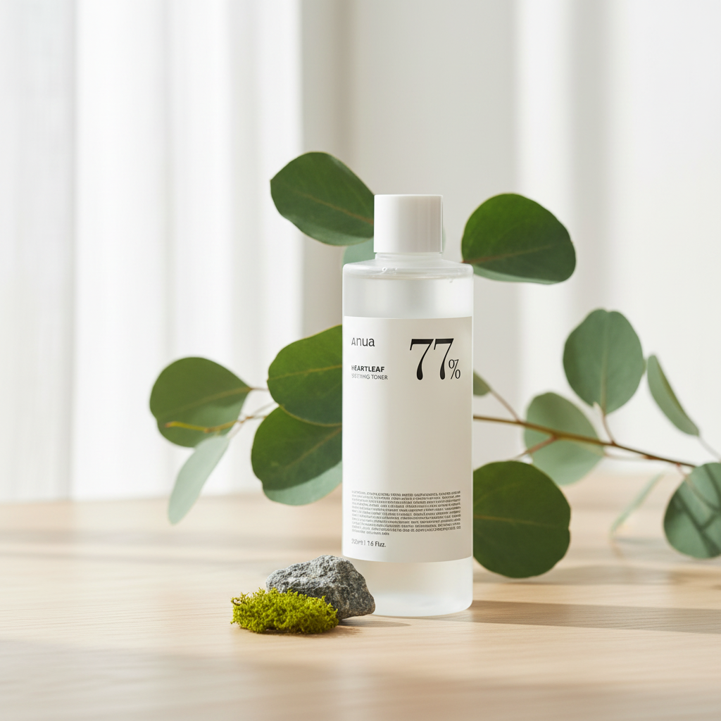 Anua - Heartleaf 77% Soothing Toner - Zklidňující pleťový toner se 77 % extraktem z houttuynie srdčité 250 ml