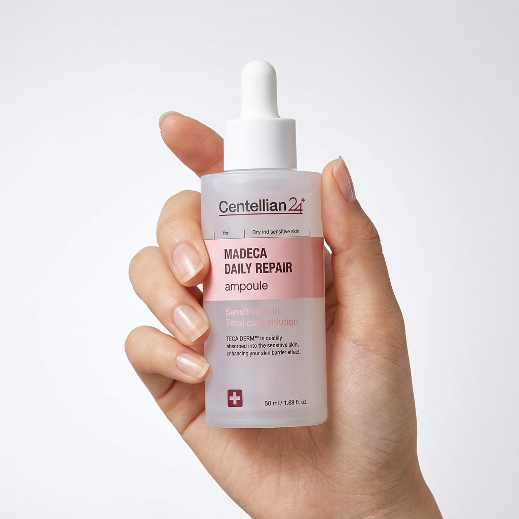 Centellian24 - Madeca Daily Repair Ampoule - Regenerační ampule s TECA komplexem, probiotiky a ceramidy pro obnovu kožní bariéry 50 ml