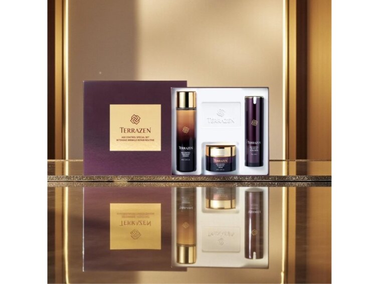 TERRAZEN - AGE CONTROL SPECIAL SET - Dárkové balení luxusní péče pro zralou a unavenou pleť 3 produkty