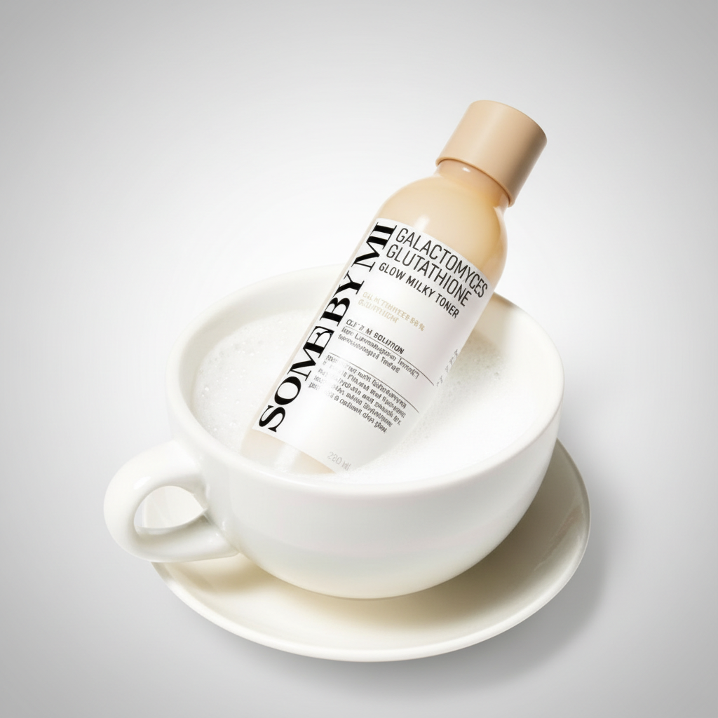 Some By Mi - Galactomyces Glutathione Glow Milky Toner - Rozjasňující a vyhlazující toner s 86 % galactomyces, glutathionem a vitamínem C 200 ml