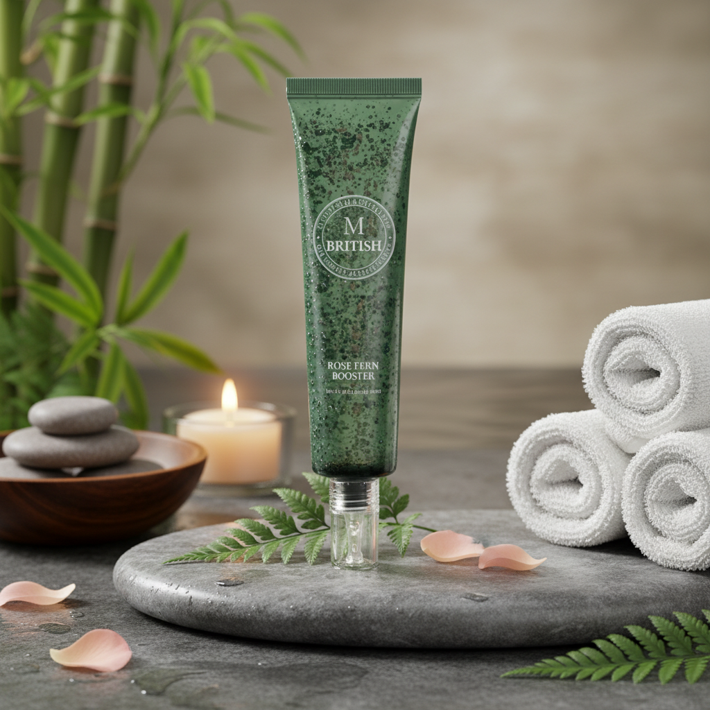 British M - Rose PDRN Booster - British M Rose PDRN Booster - Sérum proti vypadávání vlasů a pro růst vlasů s PDRN 60 ml