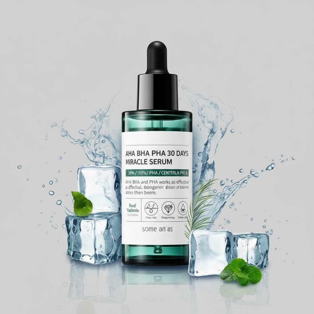 SOME BY MI – AHA-BHA-PHA 30 Days Miracle Serum – Sérum proti akné s kyselinami a Centella Asiatica 50 ml