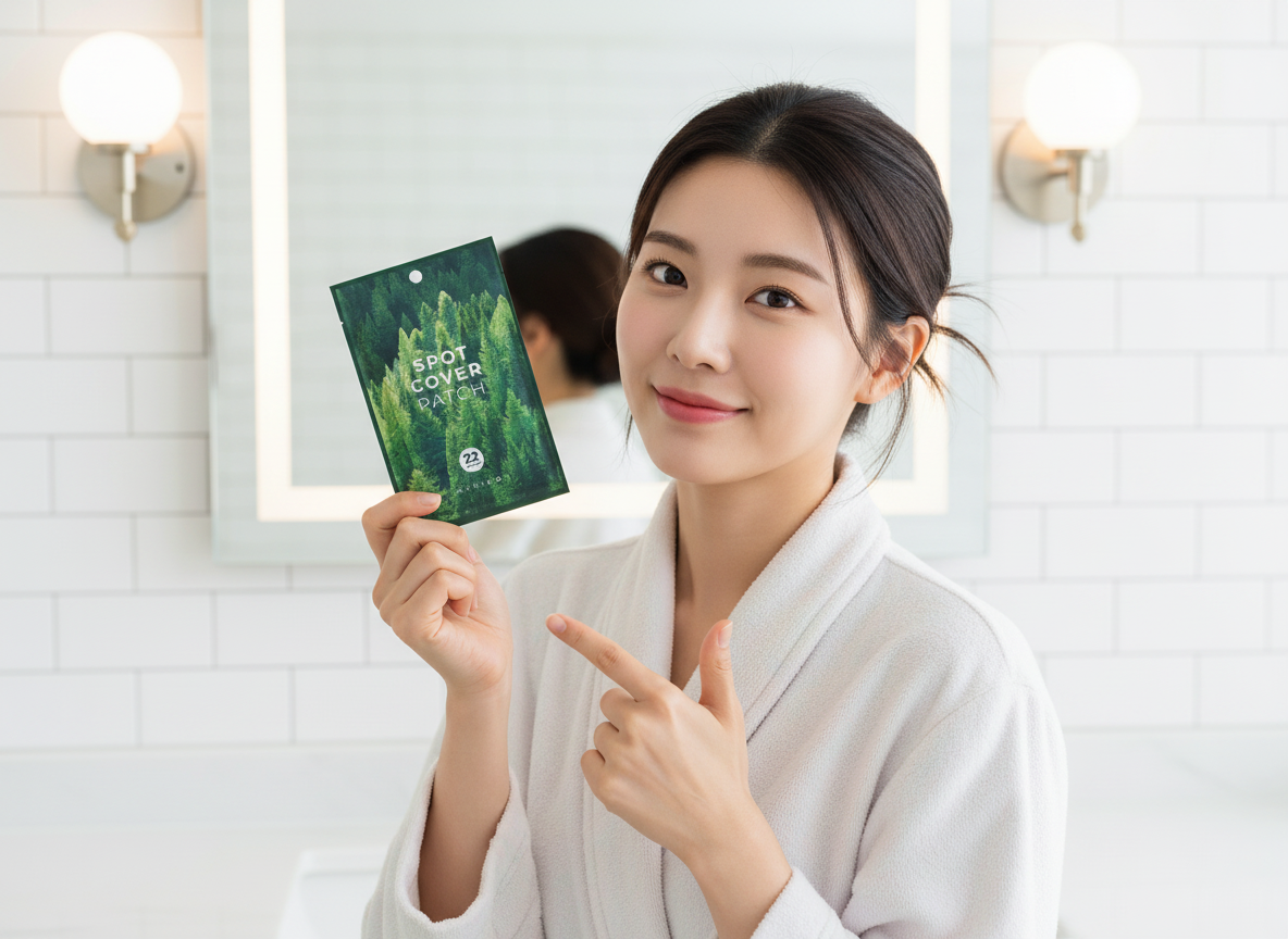 SKIN1004 - SPOT COVER PATCH - Lokální náplasti na pupínky a nedokonalosti pleti 22 ks