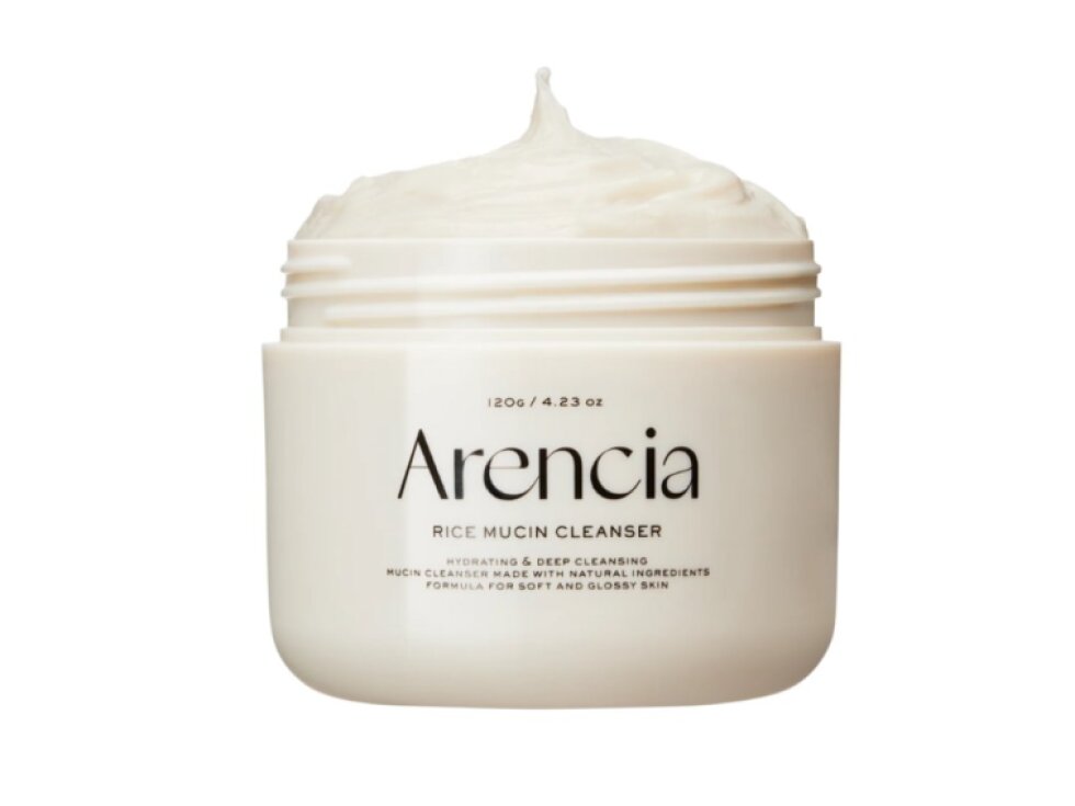 ARENCIA - RICE MUCIN FACE CLEANSER - Jemný rýžový čisticí gel s mucinem 120 g