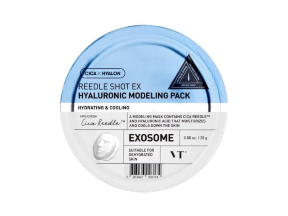 VT - REEDLE SHOT EX HYARURONIC MODELLING PACK - Intenzivně hydratační maska s mikro jehličkami 25 g