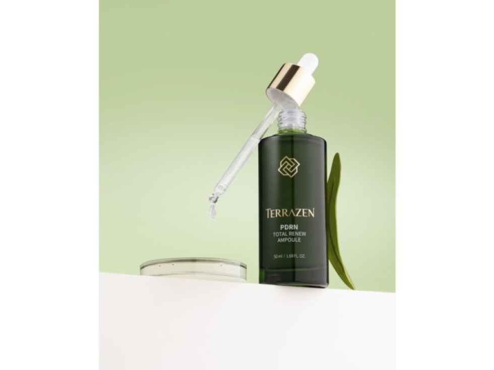 TERRAZEN - PDRN TOTAL RENEW AMPOULE - Protivráskové regenerační sérum s PDRN pro obnovu pleti 50 ml
