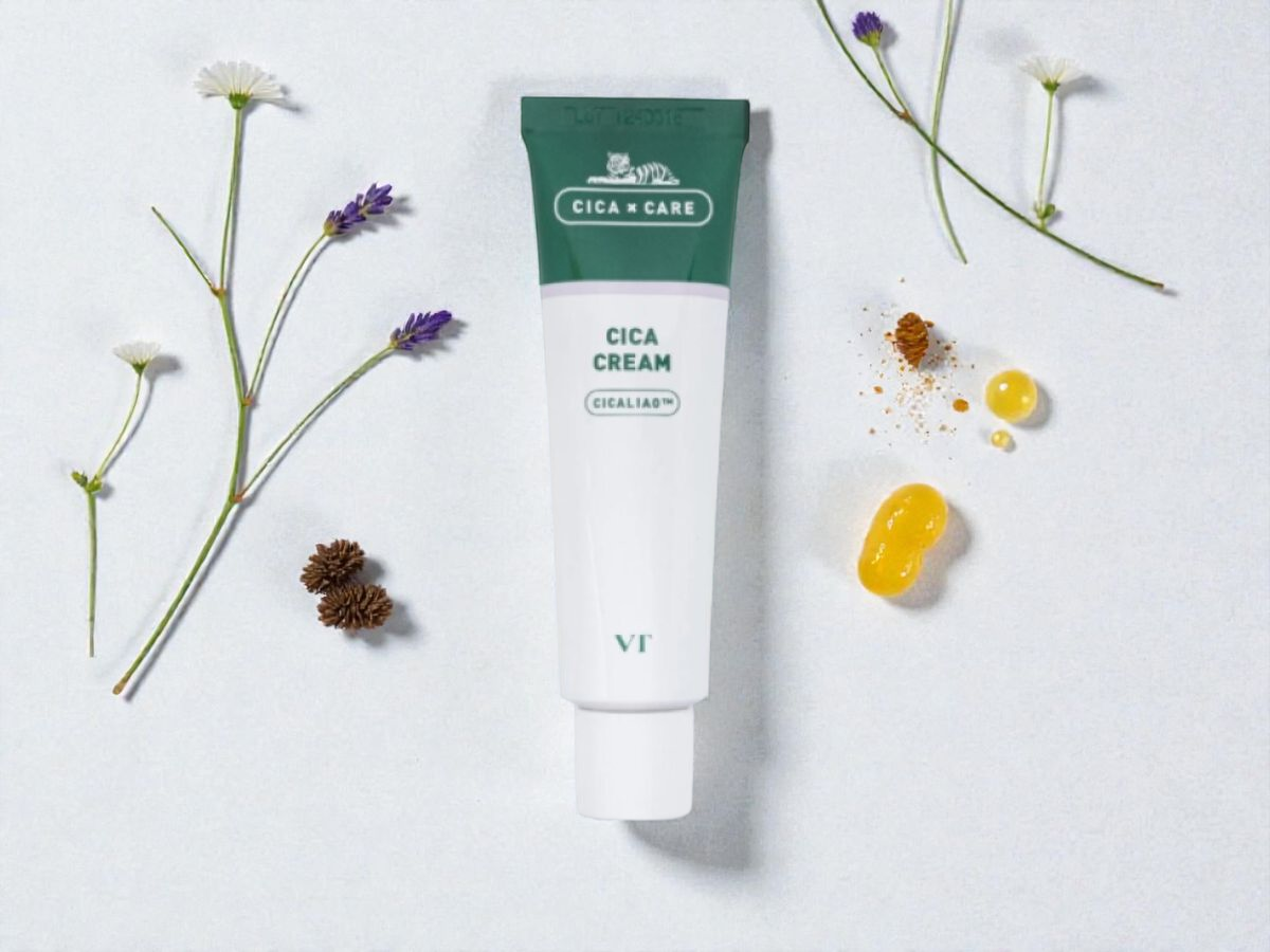 VT - CICA CREAM - Krém na zklidnění pleti s centellou a propolisem 50 ml