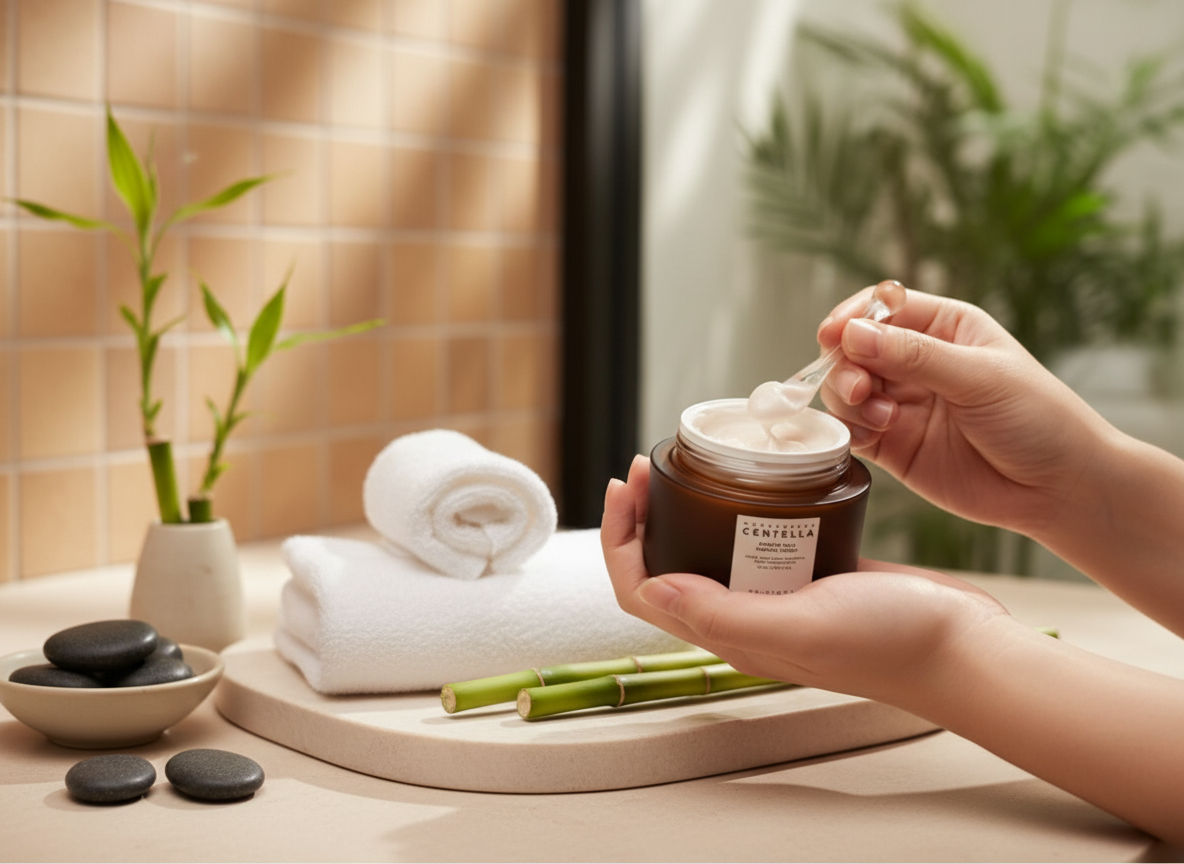 SKIN1004 - MADAGASCAR CENTELLA PROBIO - CICA ENRICH CREAM - Výživný regenerační krém s fermentovanou centellou pro obnovu kožní bariéry 50 ml