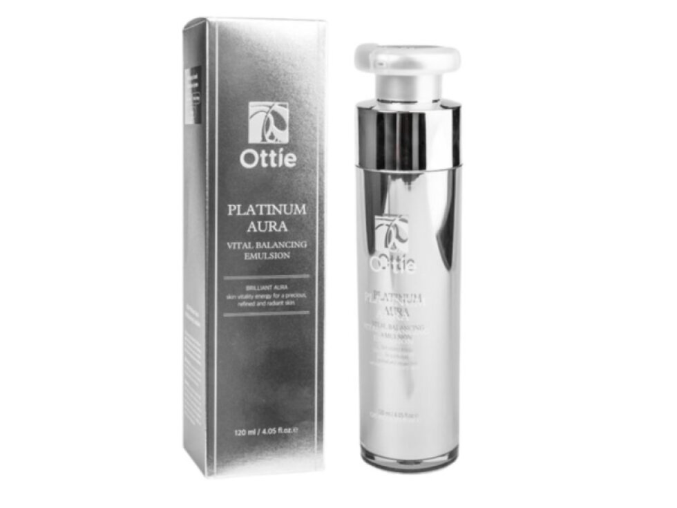 OTTIE - PLATINUM AURA VITAL BALANCING EMULSION - Vyživující emulze s platinou a kaviárem 130 ml