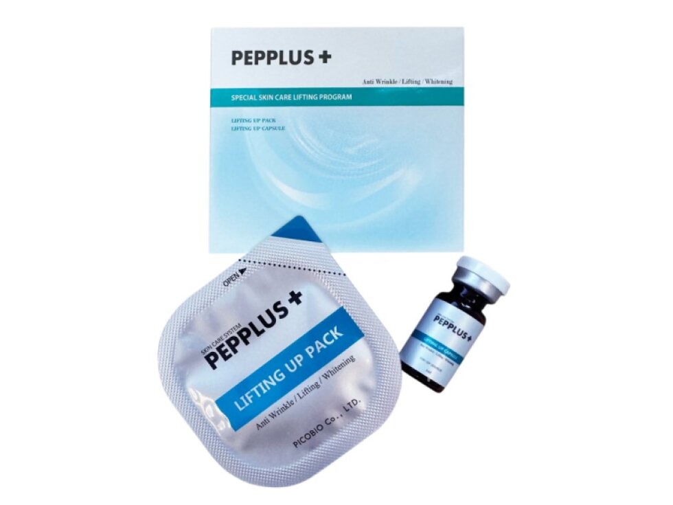 PEPPLUS+ - LIFTING UP PACK MASK - Liftingová maska s peptidy, aminokyselinami a fermenty 1ks