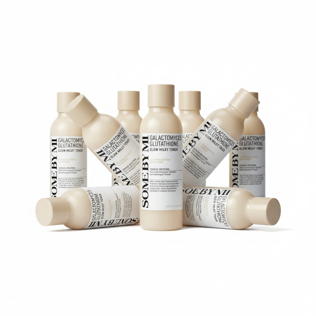 Some By Mi - Galactomyces Glutathione Glow Milky Toner - Rozjasňující a vyhlazující toner s 86 % galactomyces, glutathionem a vitamínem C 200 ml