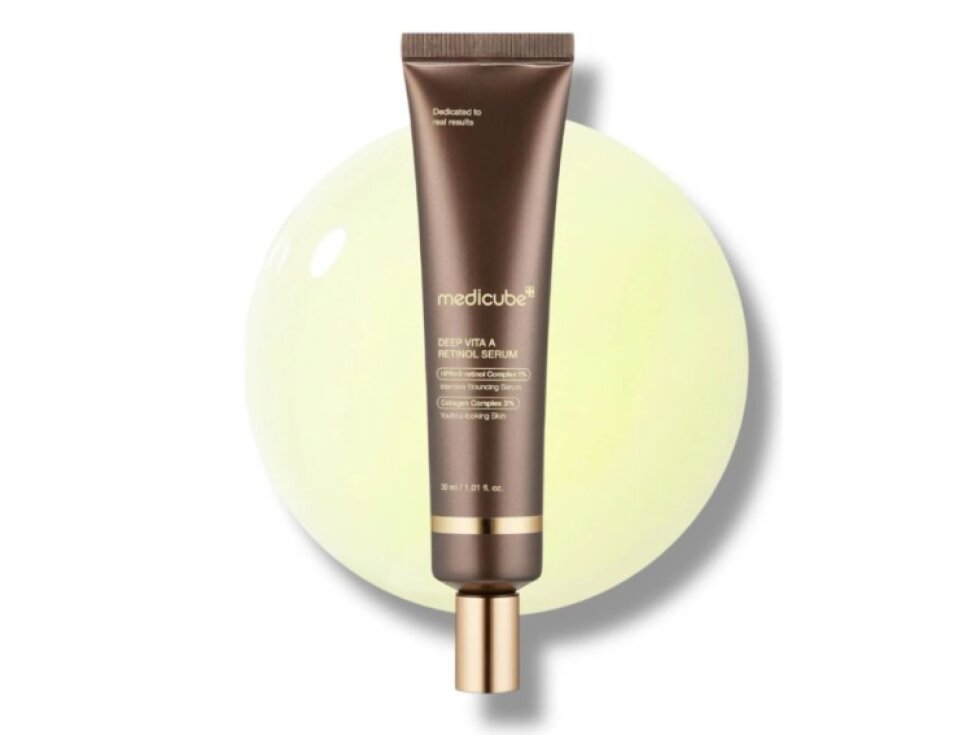 MEDICUBE - DEEP VITA A RETINOL SERUM - Intenzivní retinolové sérum pro obnovu, vyhlazení a omlazení pleti 30 ml