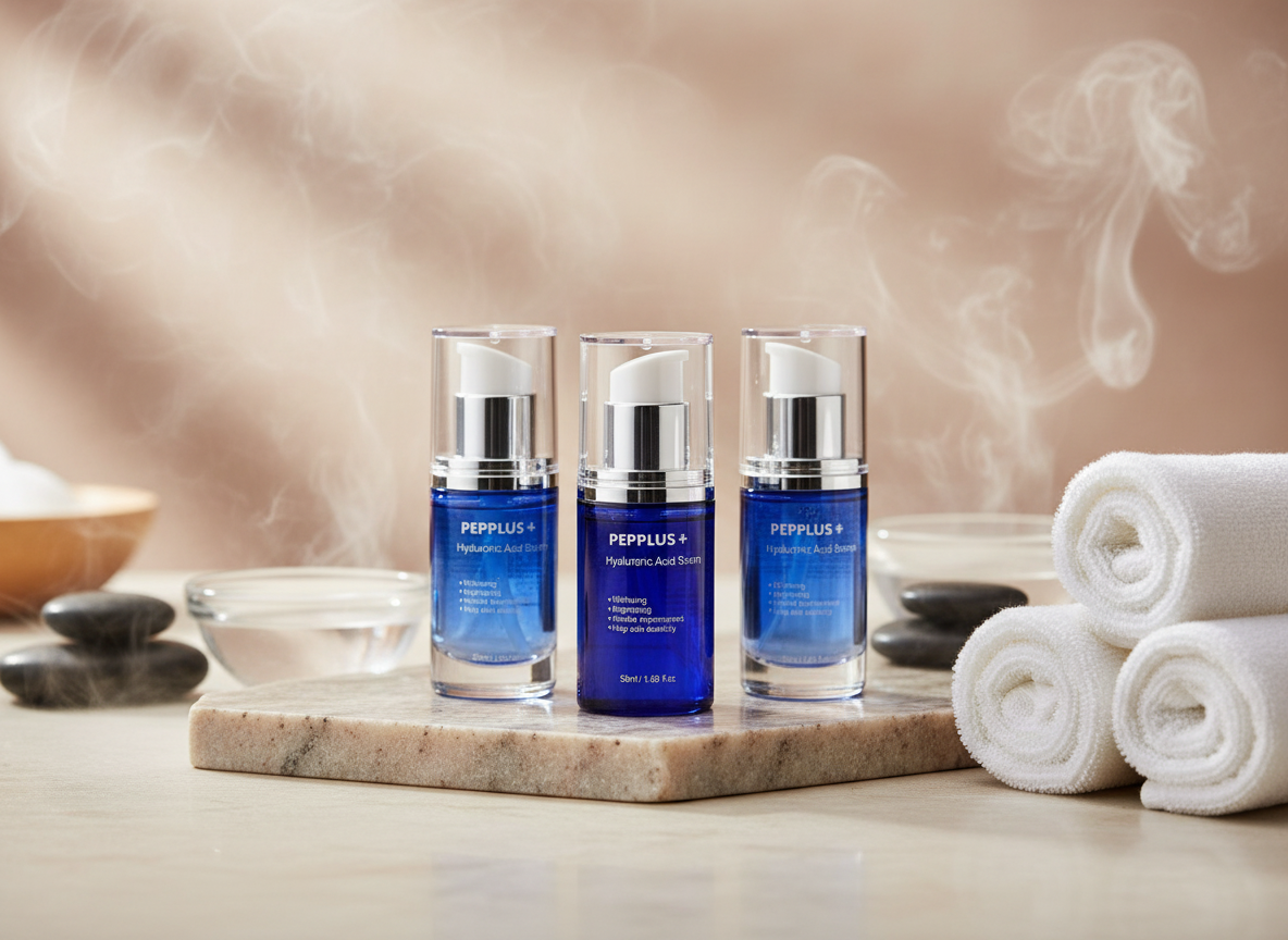 PEPPLUS+ - HYALURONIC ACID SERUM - Hydratační sérum s kyselinou hyaluronovou a pokročilými peptidy 50 ml