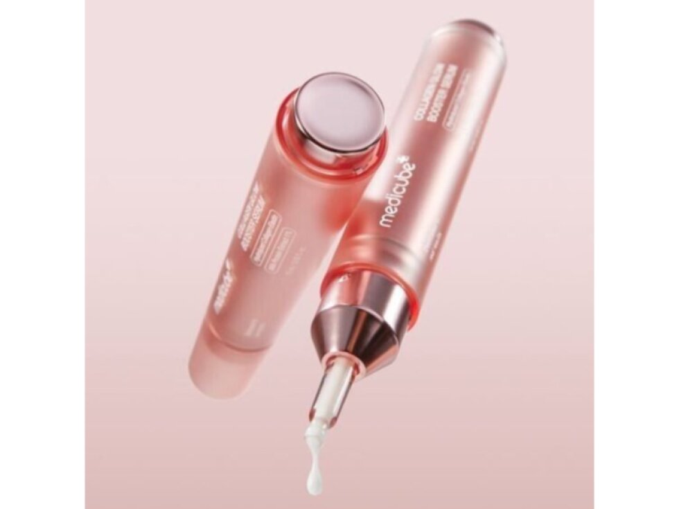 MEDICUBE - COLLAGEN GLOW BOOSTER SERUM - Rozjasňující kolagenové sérum pro pevnější a pružnější pleť 15 ml