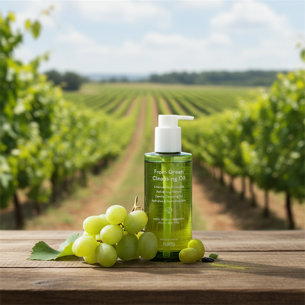 PURITO SEOUL - FROM GREEN CLEANSING OIL - Jemný odličovací olej s čistým, minimalistickým složením 200 ml