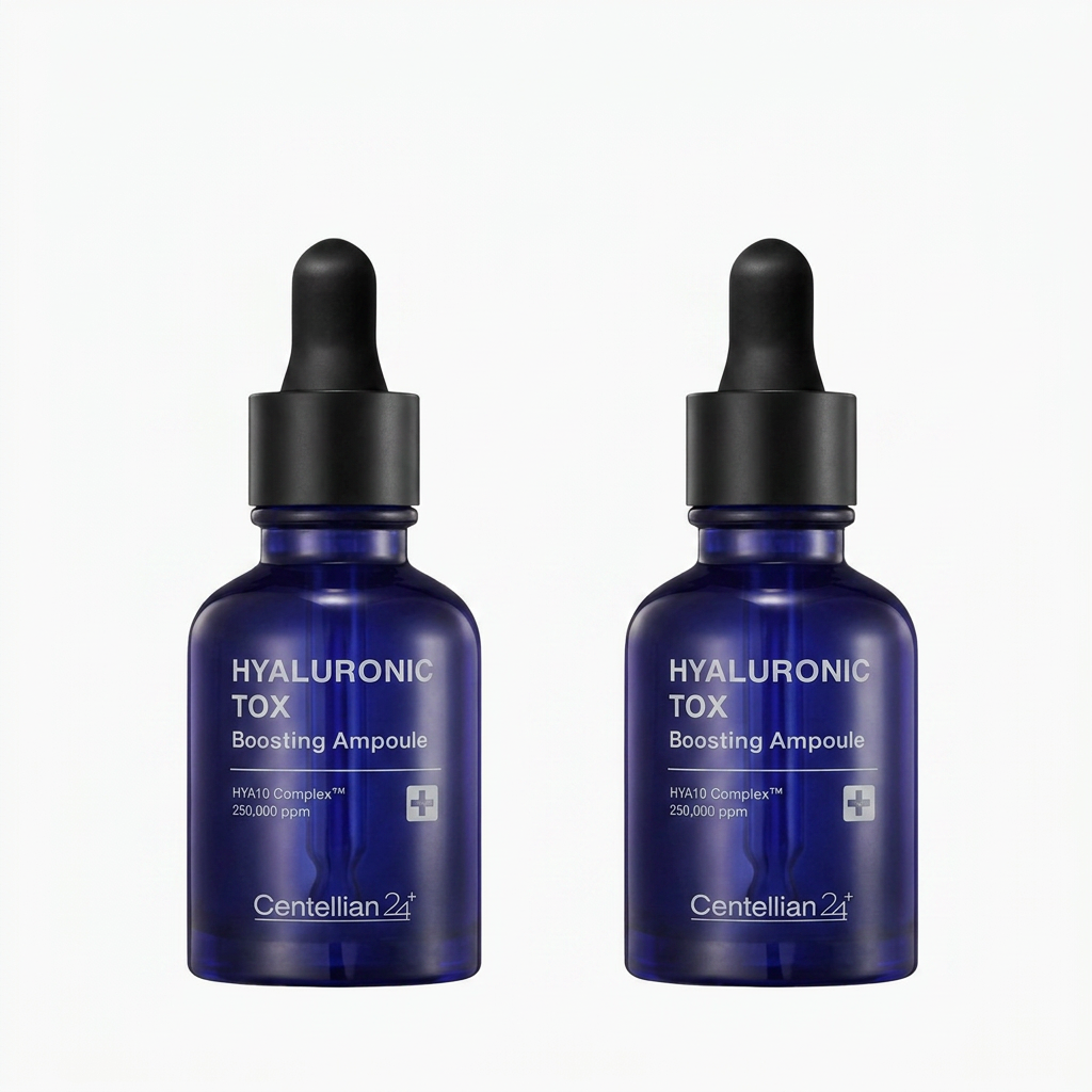 Centellian24 - Hyaluronic Tox Boosting Ampoule - Hydratační ampule s 10 druhy kyseliny hyaluronové, ceramidy a peptidy 30 ml