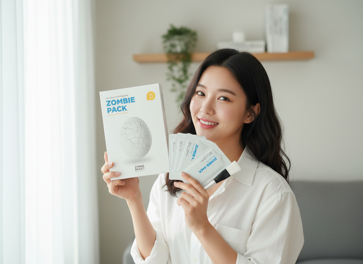 SKIN1004 - ZOMBIE PACK & ACTIVATOR KIT - Liftingová maska s aktivátorem pro okamžité zpevnění pleti 8 ks