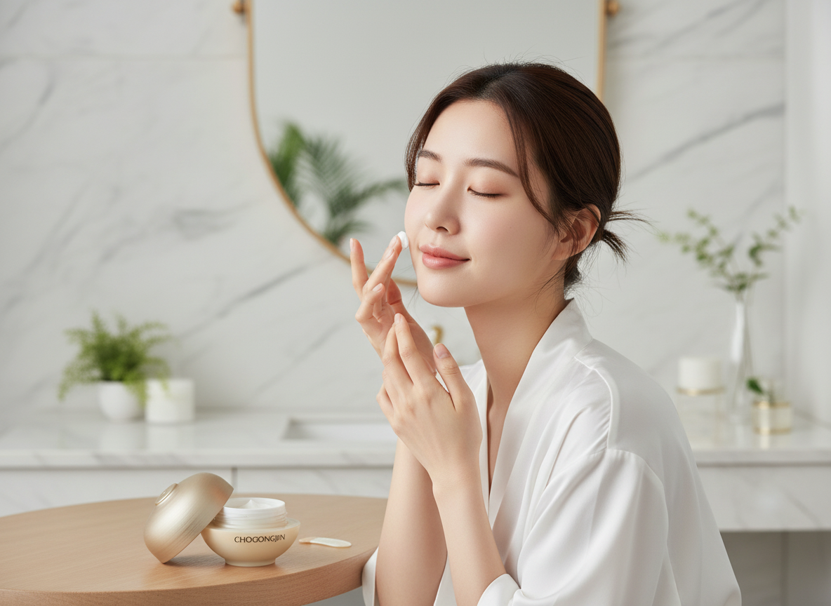 CHOGONGJIN - GEUM SUL CREAM - Luxusní výživný krém pro obnovu a zpevnění pleti se zlatem 60 ml