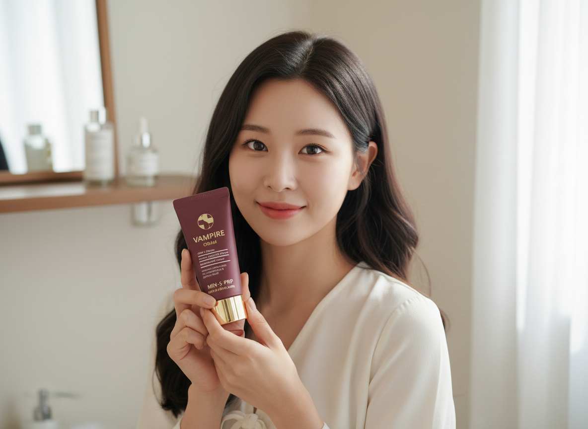 POUR LA PEAU – VAMPIRE CREAM – Regenerační krém s polynukleotidy PDRN a Centella Asiatica 50 ml