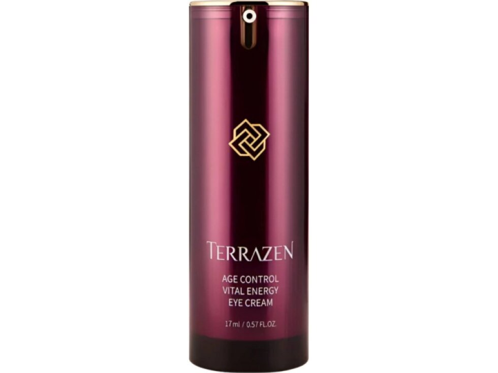 TERRAZEN - AGE CONTROL VITAL ENERGY EYE CREAM - Protivráskový oční krém pro vyhlazení, zpevnění a rozjasnění očního okolí 17 ml