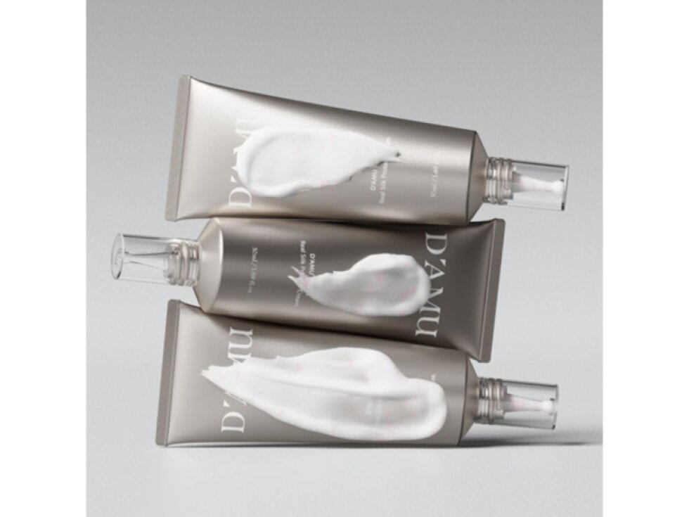 D'AMU - VITA 5X REAL SILK PROTEIN CREAM - 3D liftingový krém s pravými proteinovými vlákny, exosomy a komplexem 7 peptidů 50 g