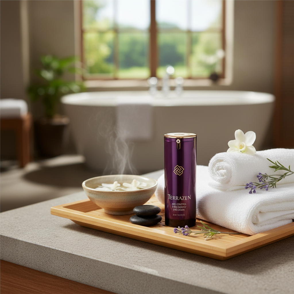 TERRAZEN - AGE CONTROL VITAL ENERGY EYE CREAM - Protivráskový oční krém pro vyhlazení, zpevnění a rozjasnění očního okolí 17 ml