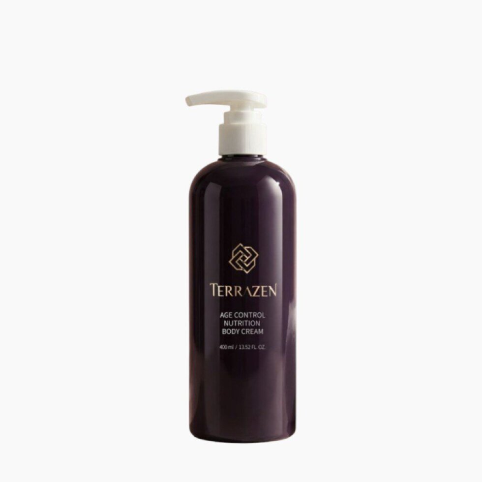 Terrazen - Age Control Nutrition Body Cream - Zpevňující a vyživující tělový krém s peptidy, bakuchiolem a ceramidy 400 ml