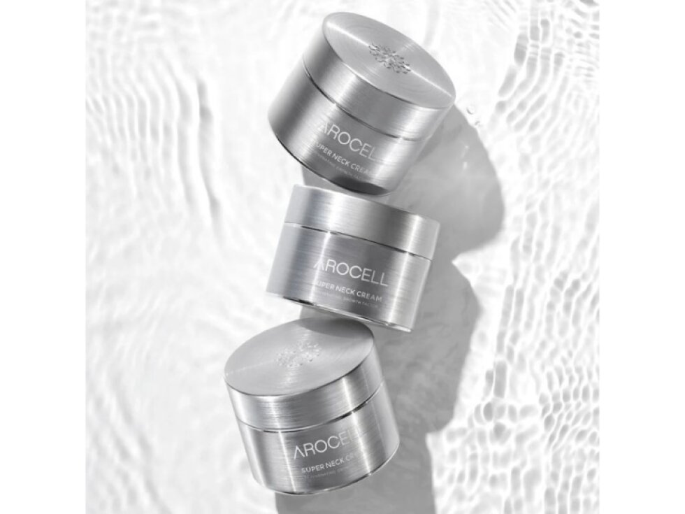 AROCELL - SUPER POWER NECK CREAM - Intenzivní zpevňující krém pro krk a oční okolí 80 g