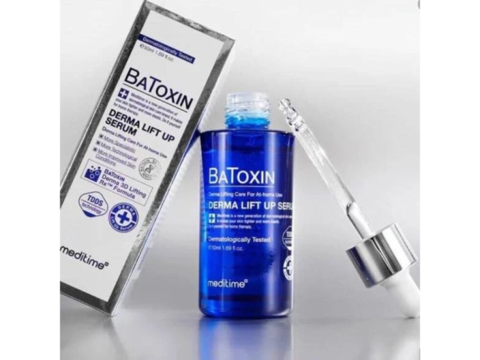 MEDITIME - BATOXIN DERMA LIFT UP SERUM - Liftingové sérum s peptidy, botulinovým komplexem a adenosinem pro pevnější a vyhlazenou pleť 50 ml