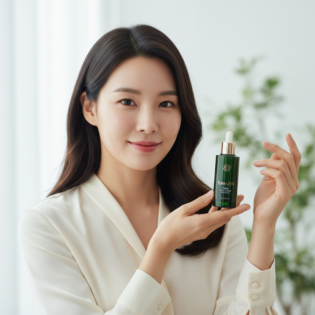 TERRAZEN - PDRN TOTAL RENEW AMPOULE - Protivráskové regenerační sérum s PDRN pro obnovu pleti 50 ml