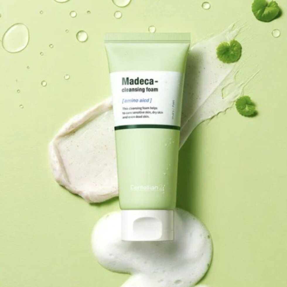 Centellian24 - Madeca Amino Acid Cleansing Foam - Jemná čisticí pěna s aminokyselinami a Centella Asiatica pro citlivou pleť 160 g