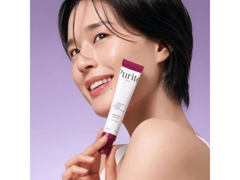 PURITO SEOUL - TIMELESS BLOOM RETINOL SPOT CREAM - Cílený protivráskový krém s retinolem a bakuchiolem 30 ml