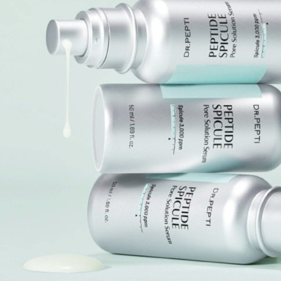 Dr. PEPTI – Peptide Spicule Pore Solution Serum – Sérum pro zjemnění pórů a hladší pleť se spikulemi 50 ml