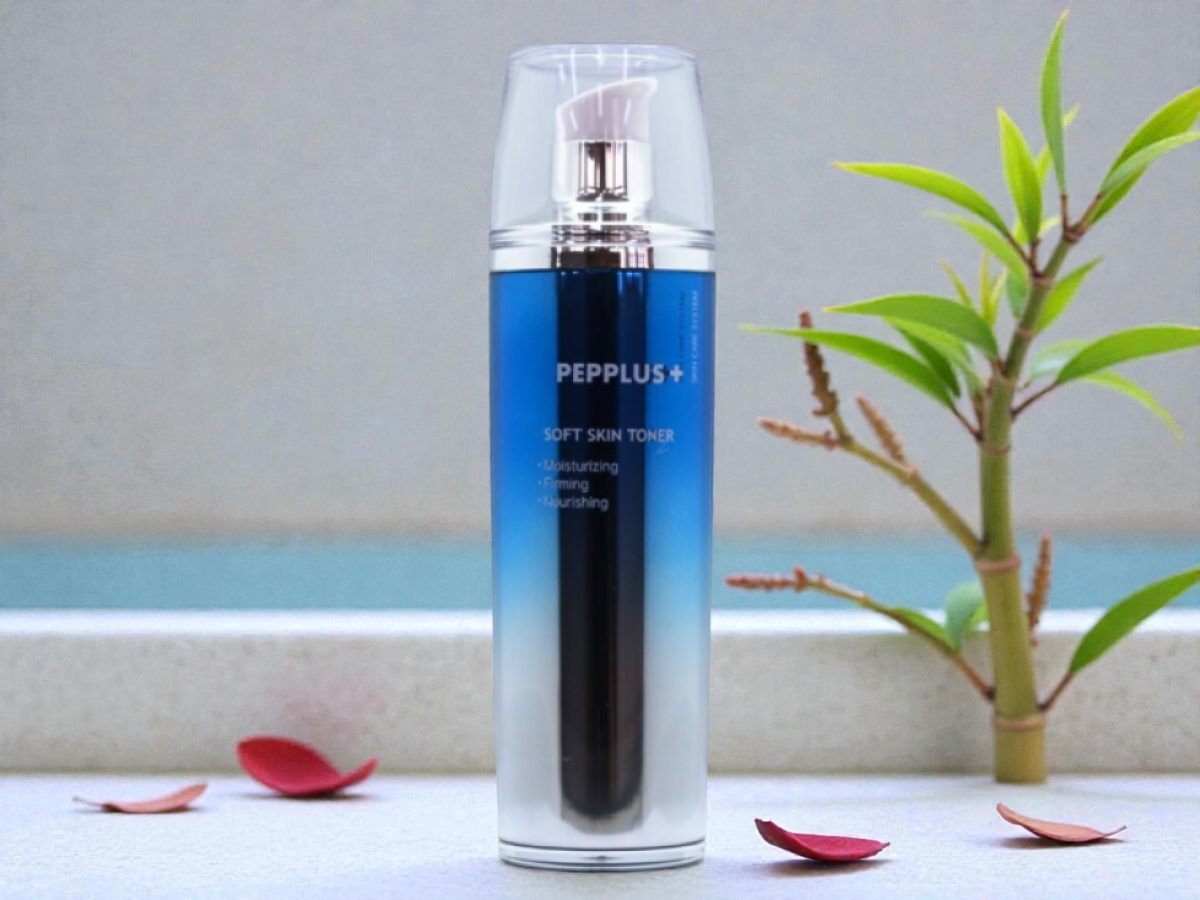 PEPPLUS+ - SOFT SKIN TONER - Luxusní hydratační toner s peptidy a květinovými extrakty 120 ml