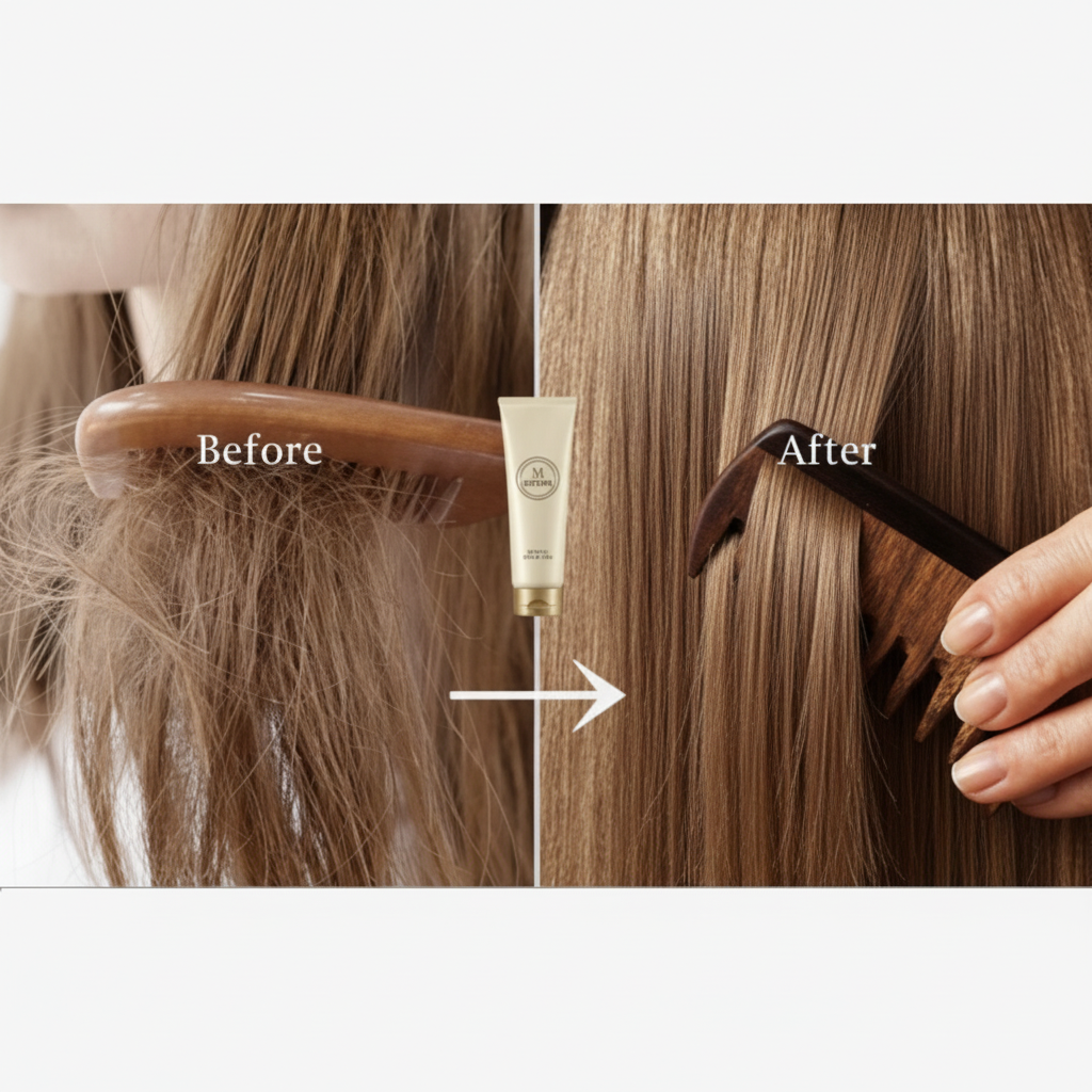 BRITISH M - HYDRATE HAIR BUTTER - Korejská vlasová maska 250 g