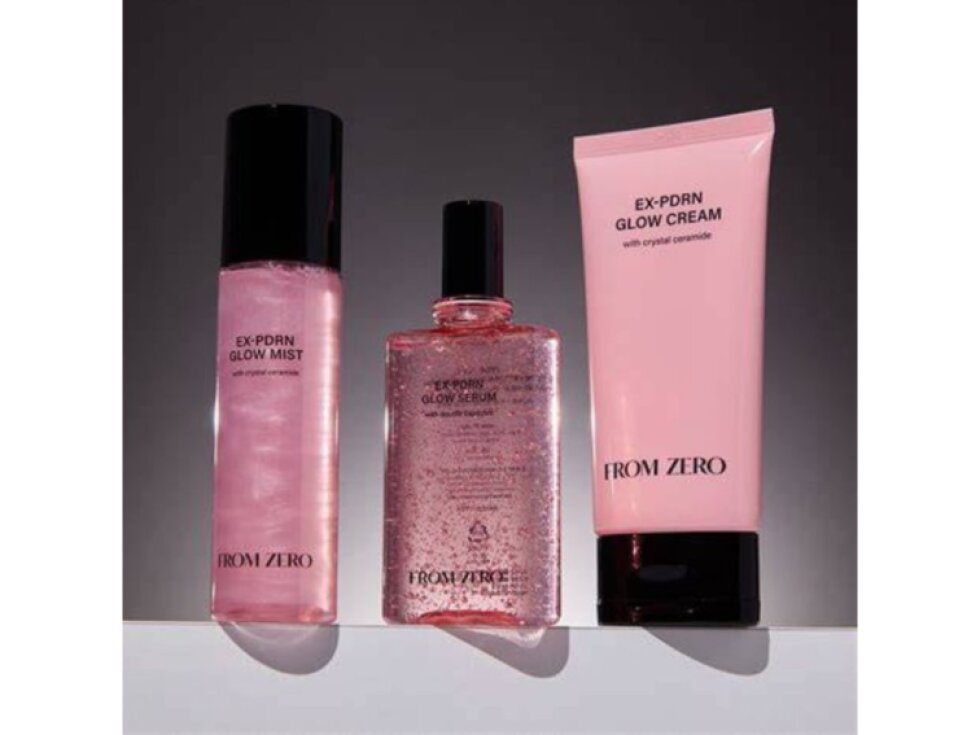 FROM ZERO - EX-PDRN GLOW SERUM - Regenerační a rozjasňující pleťové sérum s EX-PDRN a ženšenem 100 ml