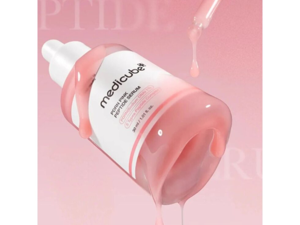 MEDICUBE - PDRN PINK PEPTIDE SERUM - Regenerační pleťové sérum s PDRN a peptidovým komplexem 30 ml