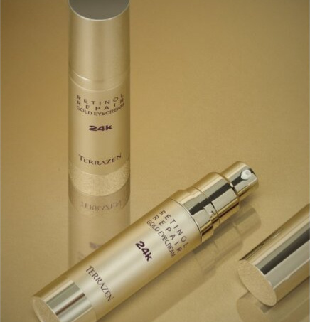Terrazen - Retinol Repair Gold Eye Cream - Protivráskový oční krém s multi-retinolem, 24k zlatem a peptidy 20 ml
