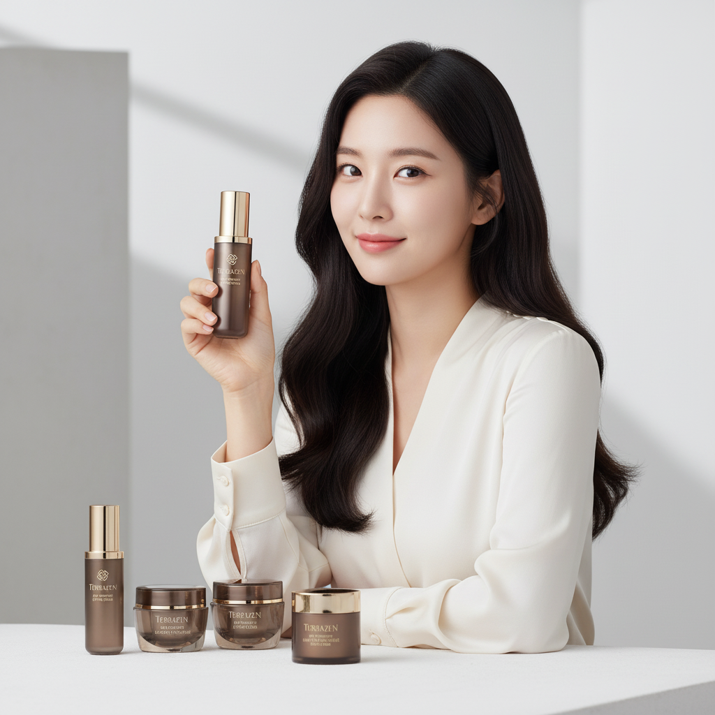 TERRAZEN - EGF THERAPY LIFTING SET - Komplexní anti-age rituál s růstovými faktory EGF, Volufilinem™, peptidy a multi-hyaluronovým komplexem