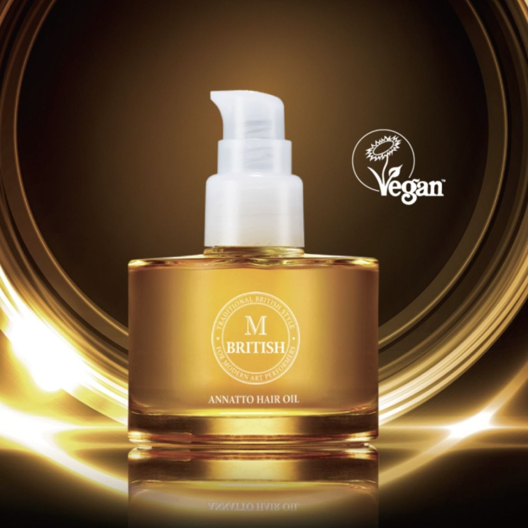 BRITISH M - KOMPLETNÍ VLASOVÝ RITUÁL - Kombucha šampon, kondicionér a anato oil 3 produikty