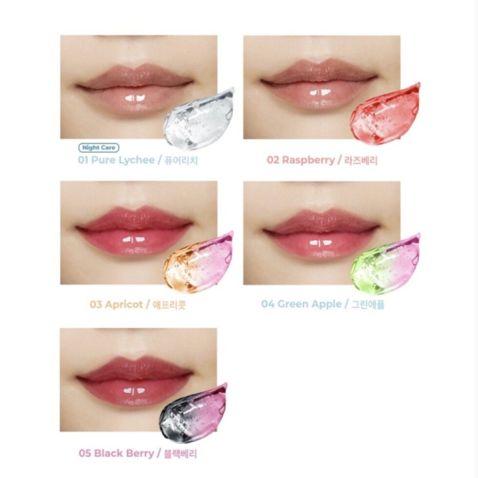 Elroel - Blanc Essential Lip Oil #05 Black Berry - Vyživující olej na rty 4.5 ml
