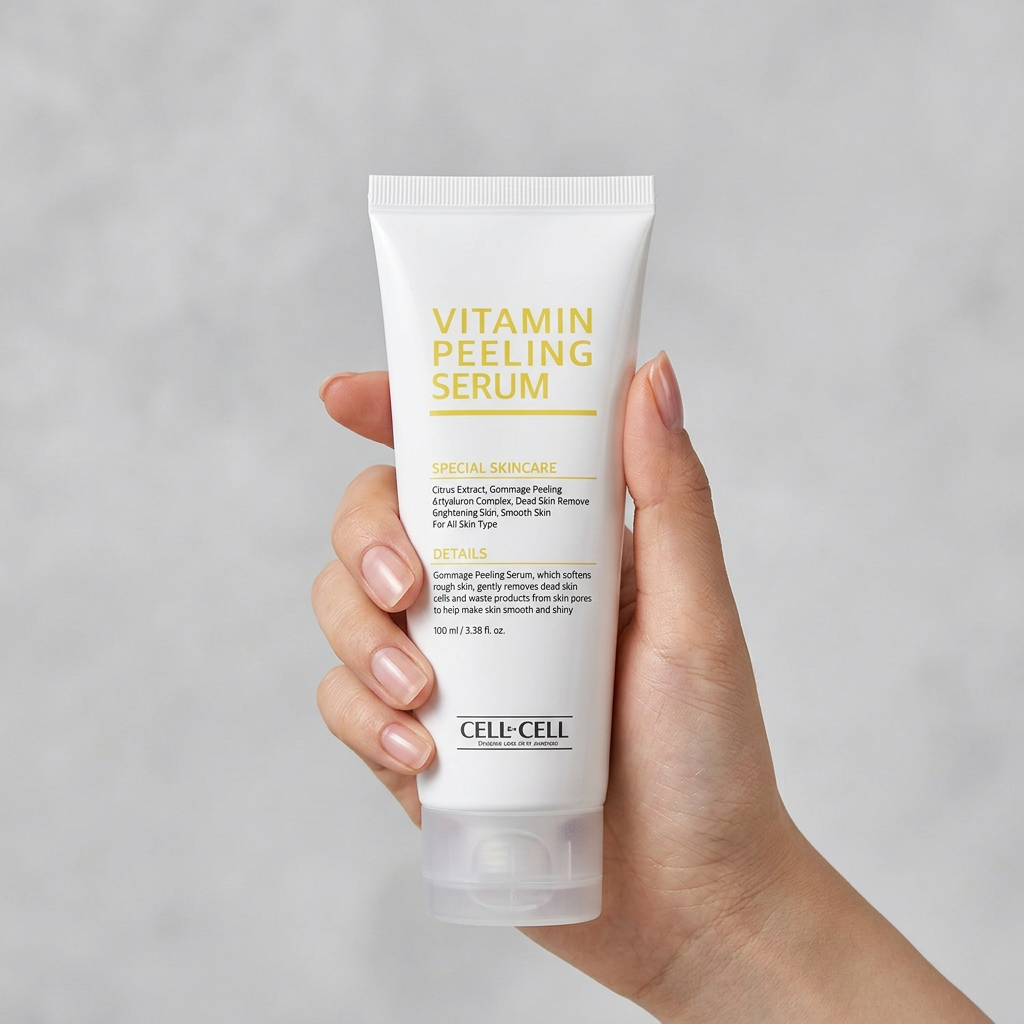 Cell By Cell - Vitamin Peeling Serum - Jemné peelingové sérum s vitamínem C a yuzu pro rozjasnění a vyhlazení pleti 100 ml